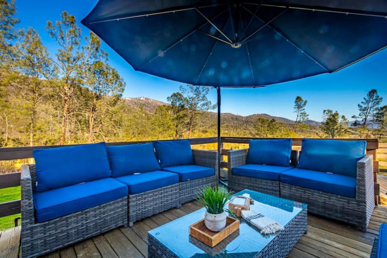 Sierra Vista Lookout Lodge With Creek, Waterfall And Waterholes, Minutes From Bass Lake And Yosemite South Gate North Fork Экстерьер фото