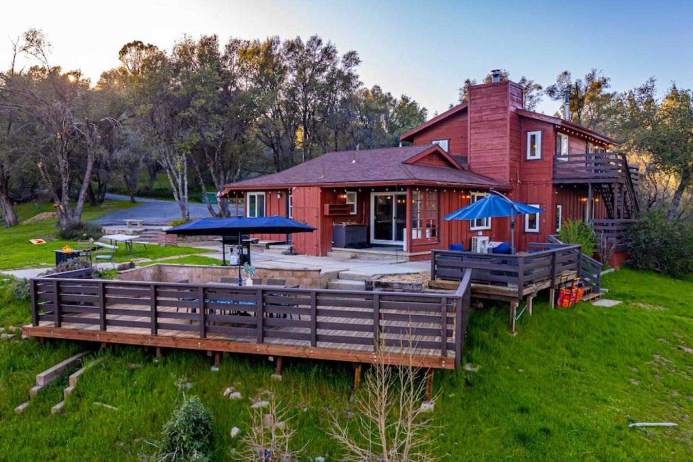 Sierra Vista Lookout Lodge With Creek, Waterfall And Waterholes, Minutes From Bass Lake And Yosemite South Gate North Fork Экстерьер фото